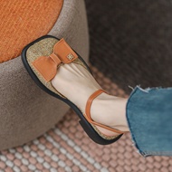 Breathable Woven Mary Jane Sandals - Summer 2023