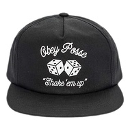 OBEY หมวกรุ่น DICE SNAPBACK สี BLACK