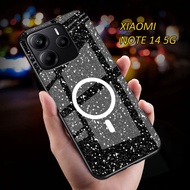 HP Glitter Glass Softcase Redmi Note 14 4G 5G 2025 - Casing Redmi Note 14 4G 5G 2025 - K26