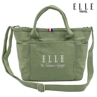 ELLE Travel Aglovale Collection กระเป๋าสะพายแนวนอน รุ่น 52372 (Medium)