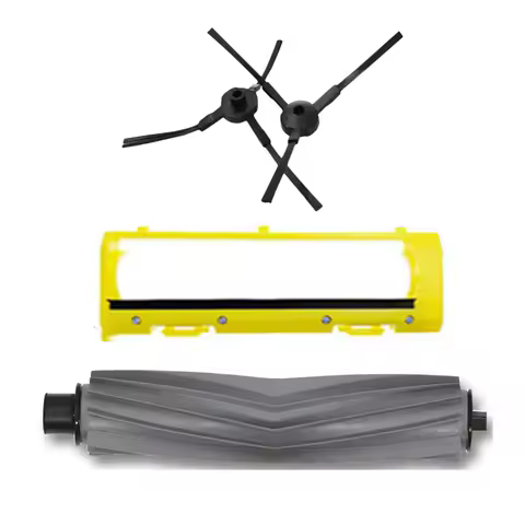 Robot Main Brush Cover Side Brush for Chuwi Ilife A8 A6 X620 X623 Robotic Vacuum Cleaner Spare Parts