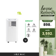 TIL แอร์เคลื่อนที่ Portable Air Conditioner ขนาด 7000 BTU รุ่น B3PAC07 ขนาด 7000 BTU  (รับประกันคอมเ