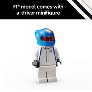 LEGO 77246 Speed Champions Visa Cash App RB VCARB 01 F1 Race Car Building Toy Set (248 Pieces)