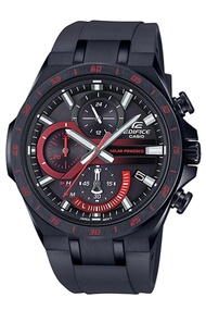 Casio Edifice นาฬิกาข้อมือผู้ชาย สายซิลิโคน รุ่น EQS-920PB,EQS-920PB-1A,EQS-920PB-1AV (CMG) - สีดำ