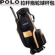 Bag Men's Trolley Golf Bag Club Golf Bag Tug Belt polo K9TA