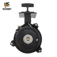 [KOZEEY] Universal Marine Recoil Starter Kit Pull Start Assembly Black Plastic for Mercury 4HP 5HP 6
