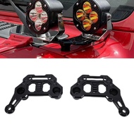2PCS Dual Light Bar Hood Mounting Brackets Replacement for Jeep Wrangler JL JLU 4xe JT 2018-2025 Fog