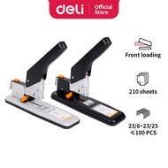 Deli Stapler Heavy Duty Metal Stapler With Adjustable Graduation 210 Sheets (23/6~23/25) E0399