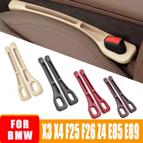 Car Seat Crevice Storage Strip With Slot Bendable Leak Proof Filling Strip For BMW X3 X4 F25 F26 Z4