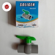 Stop valve SOLIGEN 3/ 4 1 inch ball valve stop valve
