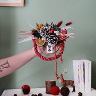 日式迎春聖誕注連繩/祈福掛飾/聖誕花圈/交換禮物/聖誕禮盒