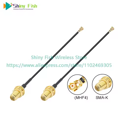 SMA Female To MHF4 RF Transfer Cable Pigtail For M.2 Module RM520GN-GL FM350-GL EM160R-GL FM190-GL E
