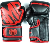 AMA DAAN MMA Boxing Gloves for Kids Children Youth Girls and Boys Age 5-12 Years Punching Gloves for Punching Bag, Kickboxing, Muay Thai, MMA Training (Red)