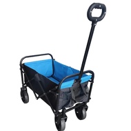 Mini Folding Wagon Garden Cart Shopping Cart Outdoor Camper Wagon Tools Cart