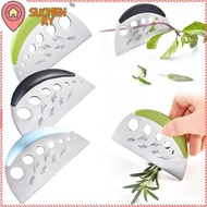 SUCHENMY Herb Cutter Stripper, 7 Holes Stainless Steel Vanilla Vegetable Greens Leaf Remover,  Durab