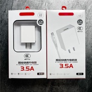 3C認證手機充電器套裝線USB插頭智能通用數據線5V2A快充線TYPE-C線套裝安卓V8線套裝充電器單頭充頭線充電線
