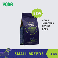 YORA Small Breeds โยรา สมอล บรีดส์ สำหรับสุนัขโตเต็มวัยสายพันธุ์เล็ก อาหารสุนัขครบโภชนาการจากโปรตีนแ