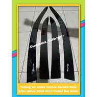 TOYOTA Car gutter Corolla New Altis 2008-2013 flat model