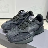 New Balance 327 全黑運動鞋
