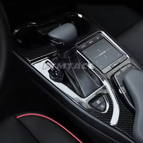 Car Center Console Gear Shift Panel Cover Chrome Decoration for Lexus UX200 UX250h UX260h 2019 2020 