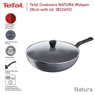 Tefal Natura Wokpan 28cm With Lid B22692