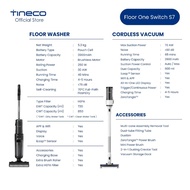 TINECO FLOOR ONE S7 PRO SMART WET DRY VACUUM CLEANER