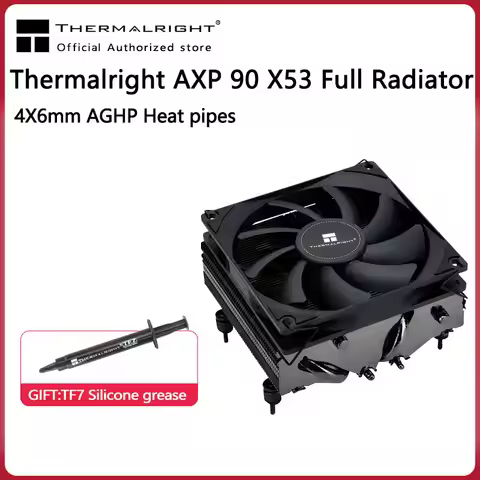 Thermalright AXP90-X53 X47 X36 CPU Ultra-Thin Radiator 4PIN 4 Heat Pipe Pressure Type Suitable For I