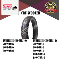 CRV TAYAR TIRE TYRE SCOOTER SKUTER Motorcycle Tubeless  Bunya Maxxis Diamond C72 CRV CMI