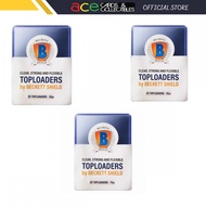 Beckett Shield Toploader 35pt/55pt/75pt (Whole Pack 25 Pcs)
