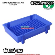 Nsv Khay nhựa để pin 18650 chứa 160 cell pin