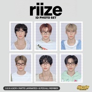 RIIZE ID PHOTO SET BY MICHINSHOPMY