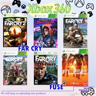 Xbox360 Games *FAR CRY/FUSE*[100% Brand New]