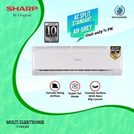 AC SHARP 1/2 PK AH-A5SAY New Jetstream Series R32 Garansi resmi