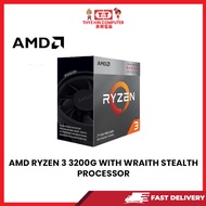 AMD RYZEN 3 3200G WITH WRAITH STEALTH PROCESSOR