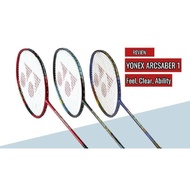 Yonex Arcsaber 1 Ability / Clear / Feel (5U/G5) Badminton Racket Original 100%