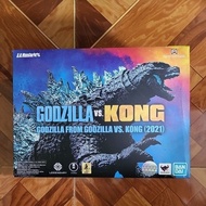 godzilla 2021 s.h.monsterarts from godzilla vs. kong bandai monsterverse action figure opened box