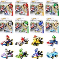 MATTEL Hot Wheels Mario Kart Assorted Ride-on Toys Mini Cars 8pcs BOX Sold 3 yrs old and up Multi 98