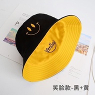 春韩版潮百搭款双面戴太阳帽子女男遮阳防晒盆帽短檐渔夫帽Women's spring fashion trend sun hats for outdoor use25.8.31