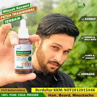 HOT SELLING 100% MINYAK BUAH KERAS, Minyak Kemiri Lebatkan Rambut, Serum Rambut Gugur, Hair Oil