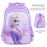 SUPIAN | กระเป๋าเป้สะพายหลังนักเรียนประถมศึกษา น้ำหนักเบา ดูแลกระดูกสันหลัง สำหรับเด็กผู้หญิง วัย 6