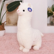 TRI Lovely soft white Alpaca teddy bear High quality stuffed animal Cute gift - Inanimate Teddy Bear