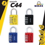 SOLEX C44 COMBINATION LOCK Key Code 4 C44 Bag Travel Locker Mailbox