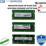 Laptop Notebook RAM DDR4 Kingston SK Hynix ADATA 8GB 16GB 3200MHz