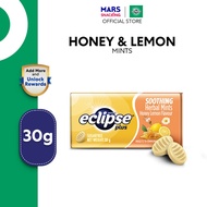 [Bundle of 3] Eclipse Plus Honey Lemon Tins 30g Soothing Herbal Mints / Sugar Free / Snacks