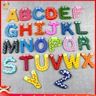 【EY】Mini Magnetic 26 English Letters Fridge Refrigerator Sticker Decor Education Toy