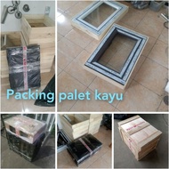 jendela aluminium 30x50 sirkulasi udara,kamar mandi kamar tidur ,ventilasi lubang angin,free palet k