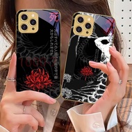 Tokyo Ghoul (1) For IPhone 16 Pro Max 15 P ro 14 13 Plus 12 Mini 11Pro Max XS Max XR Golden plating 