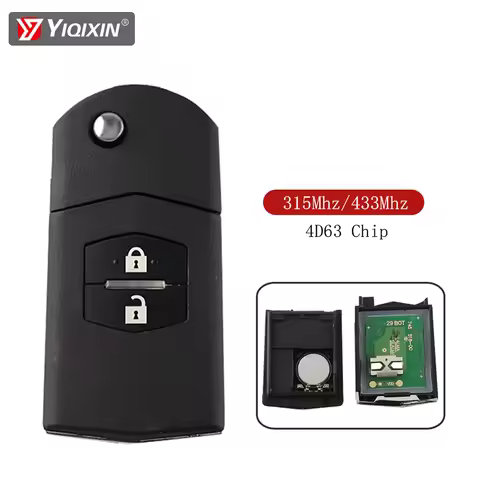 315Mhz/433Mhz For Mazda 3 5 6 Series M6 M3 RX8 MX5 2 M2 M5 8 M8 Demio CX7 CX9 Remote Car Key 4D63 Ch