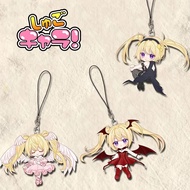 Shugo Chara Tsukiyomi Utau Anime Cosplay Keychain Acrylic Keyring Rope Phone Chain Bag Pendant Carto