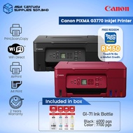 Canon Pixma G3770 Wireless Refillable Ink Tank Printer ( USB/ Wi-Fi/ Wireless) Canon GI-71 Ink